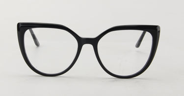 Women Urban Eyeglasses: Deborah - Black - SpaceSMART Eye Clinic (Front View)
